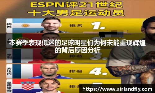 本赛季表现低迷的足球明星们为何未能重现辉煌的背后原因分析
